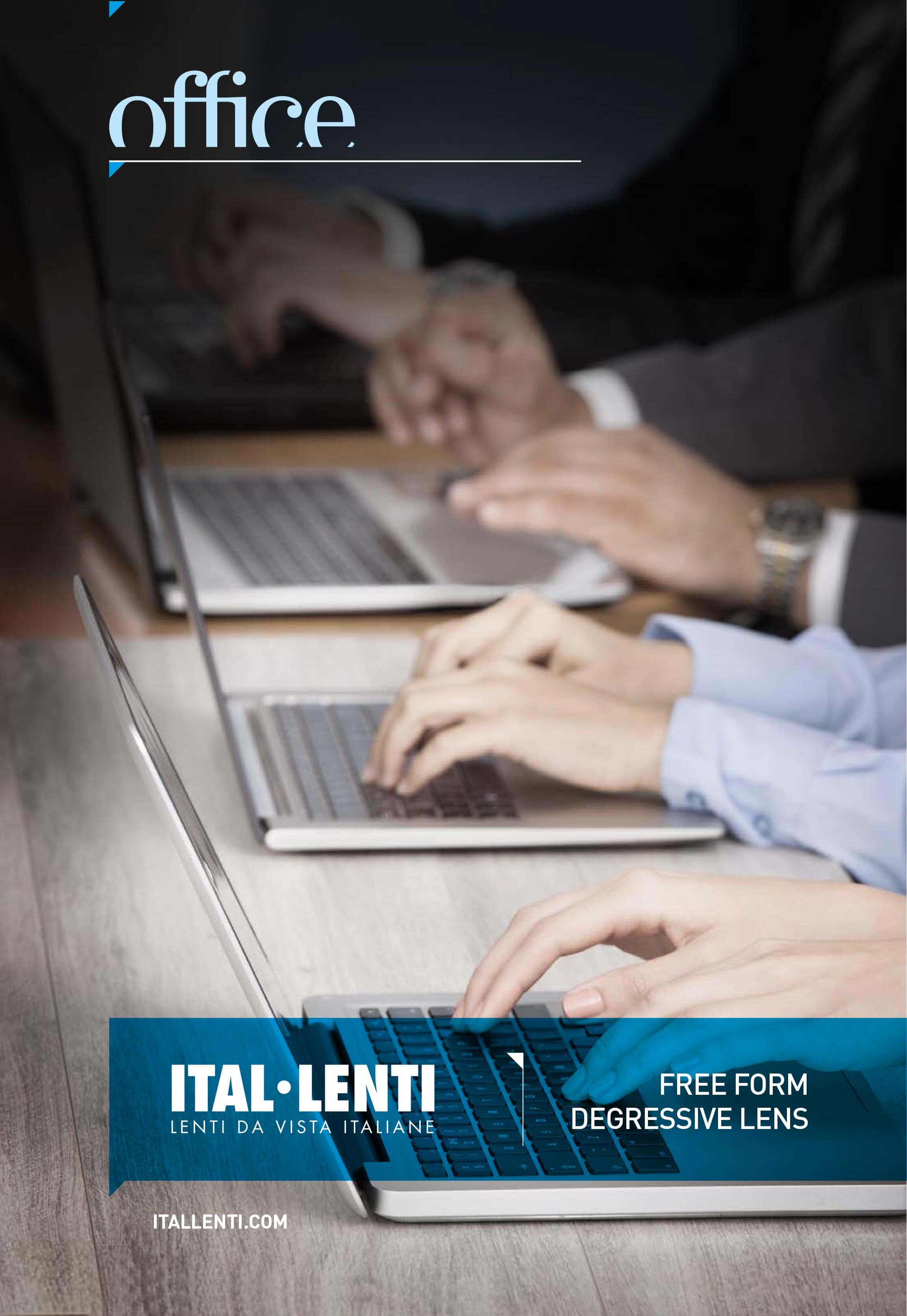 FREE FORM DEGRESSIVE LENS